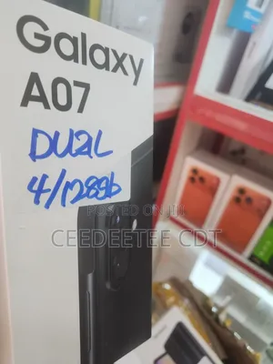 New Samsung Galaxy A07 128 GB Black