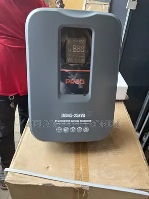 PRAG 25KVA Relay Voltage Stabilizer (45-280v)