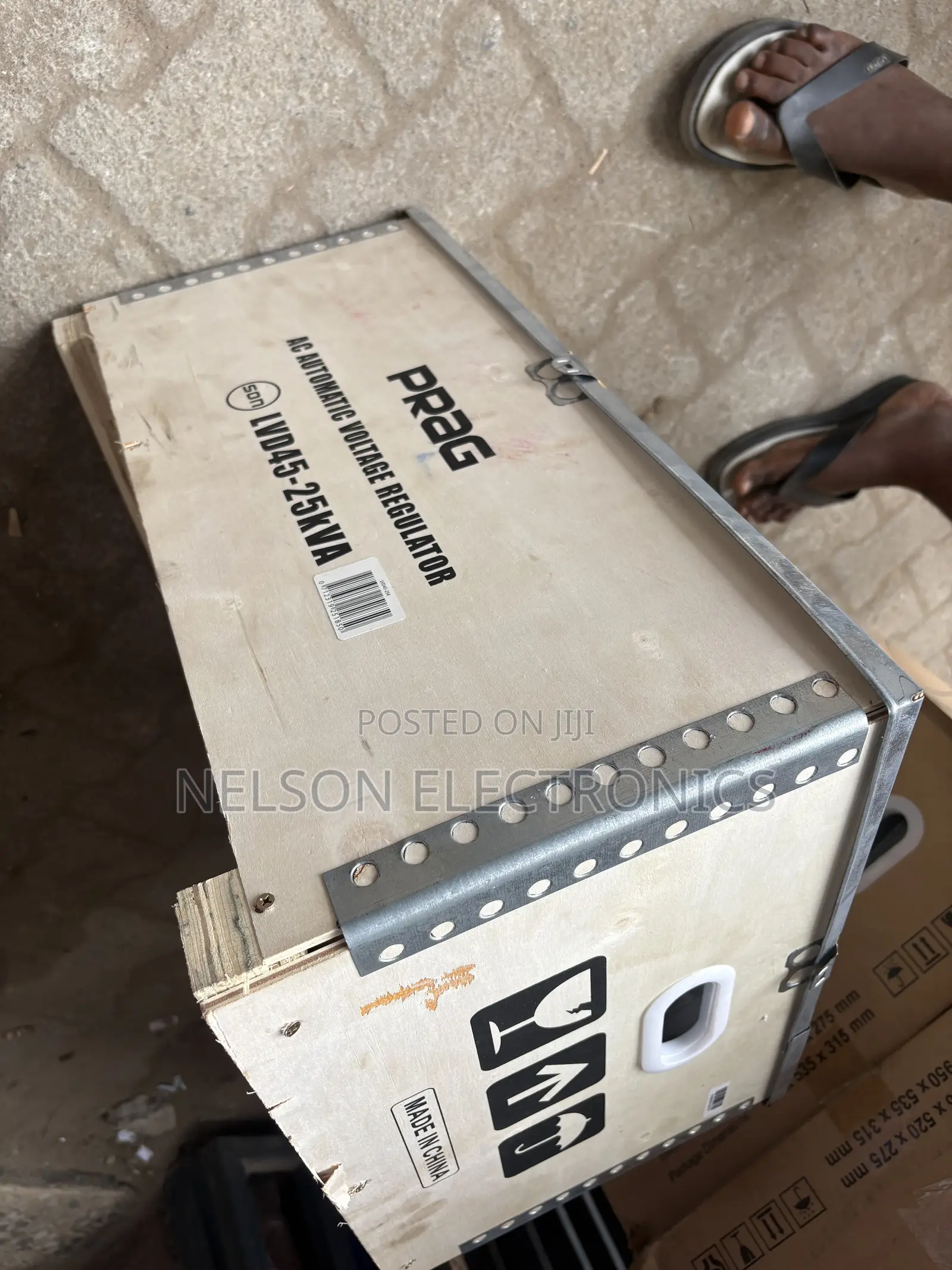 PRAG 25KVA Relay Voltage Stabilizer (45-280v)