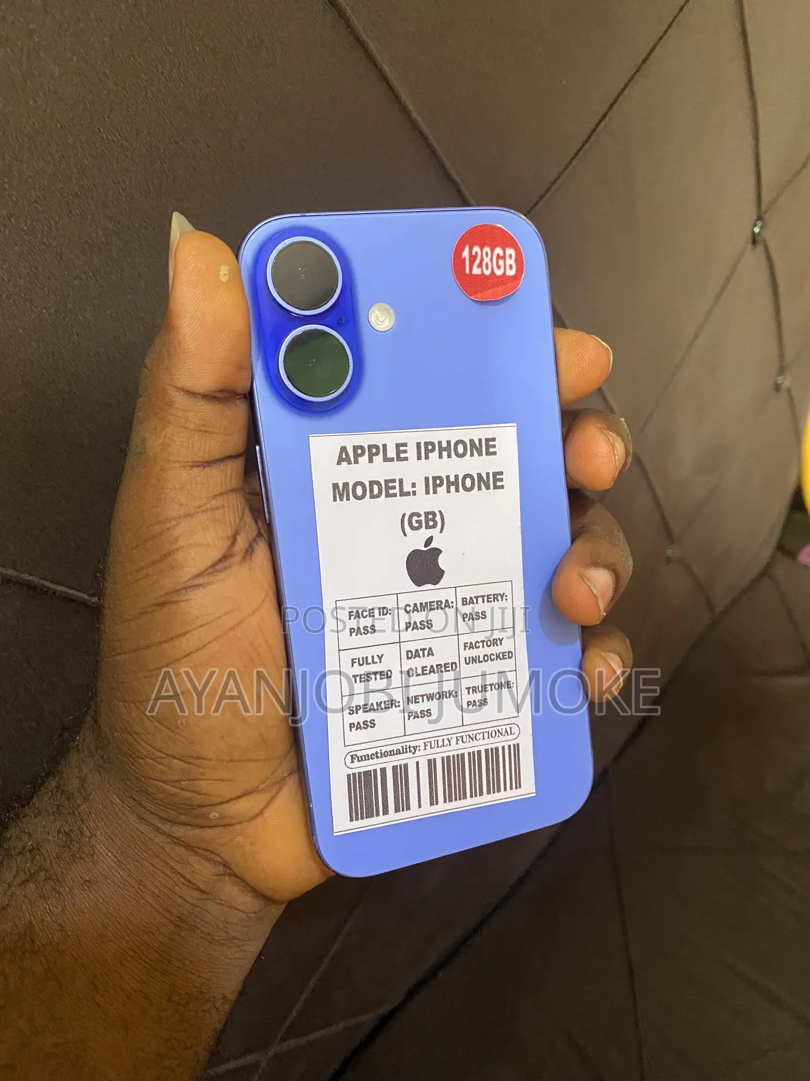 Apple iPhone 16 128 GB Blue