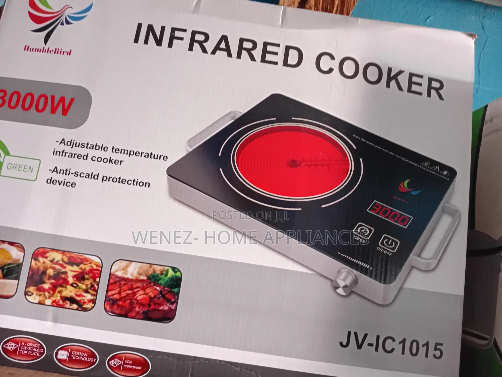 Infarred Intelligent Electric Hotplate