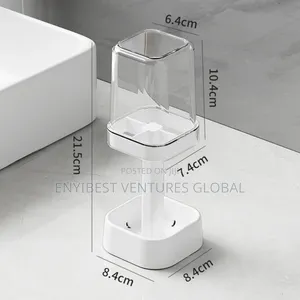 Multifunctional Toothbrush Holder/ Bathroom Organizer