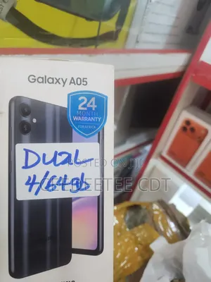 New Samsung Galaxy A05 64 GB Black