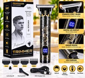 Digital T9 Rechargeable Hair Clipper Beard Trimmer