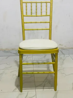 Gold Event Chivalry Chairs With Cushion