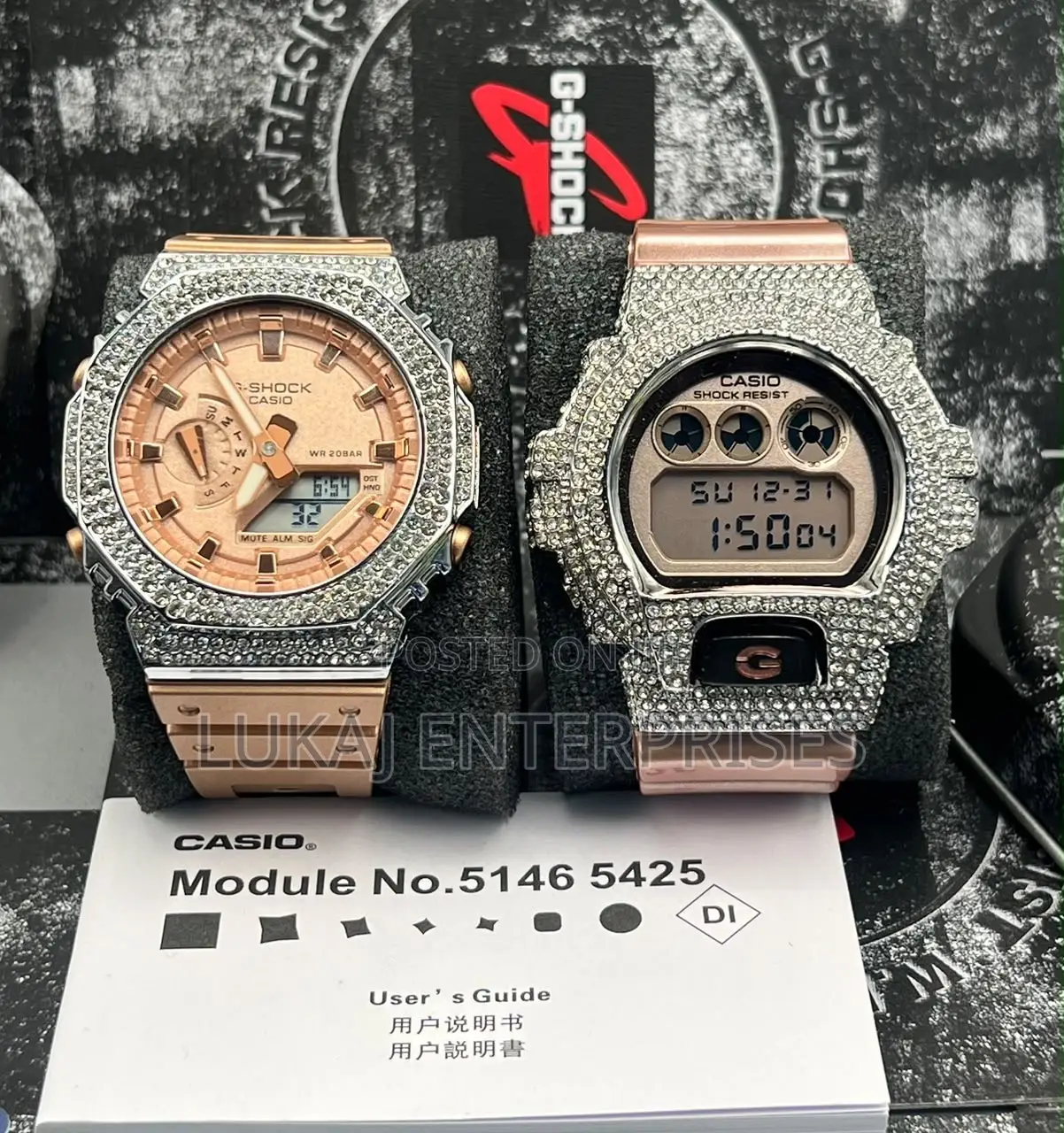 G-Shock Classic Stone Watch