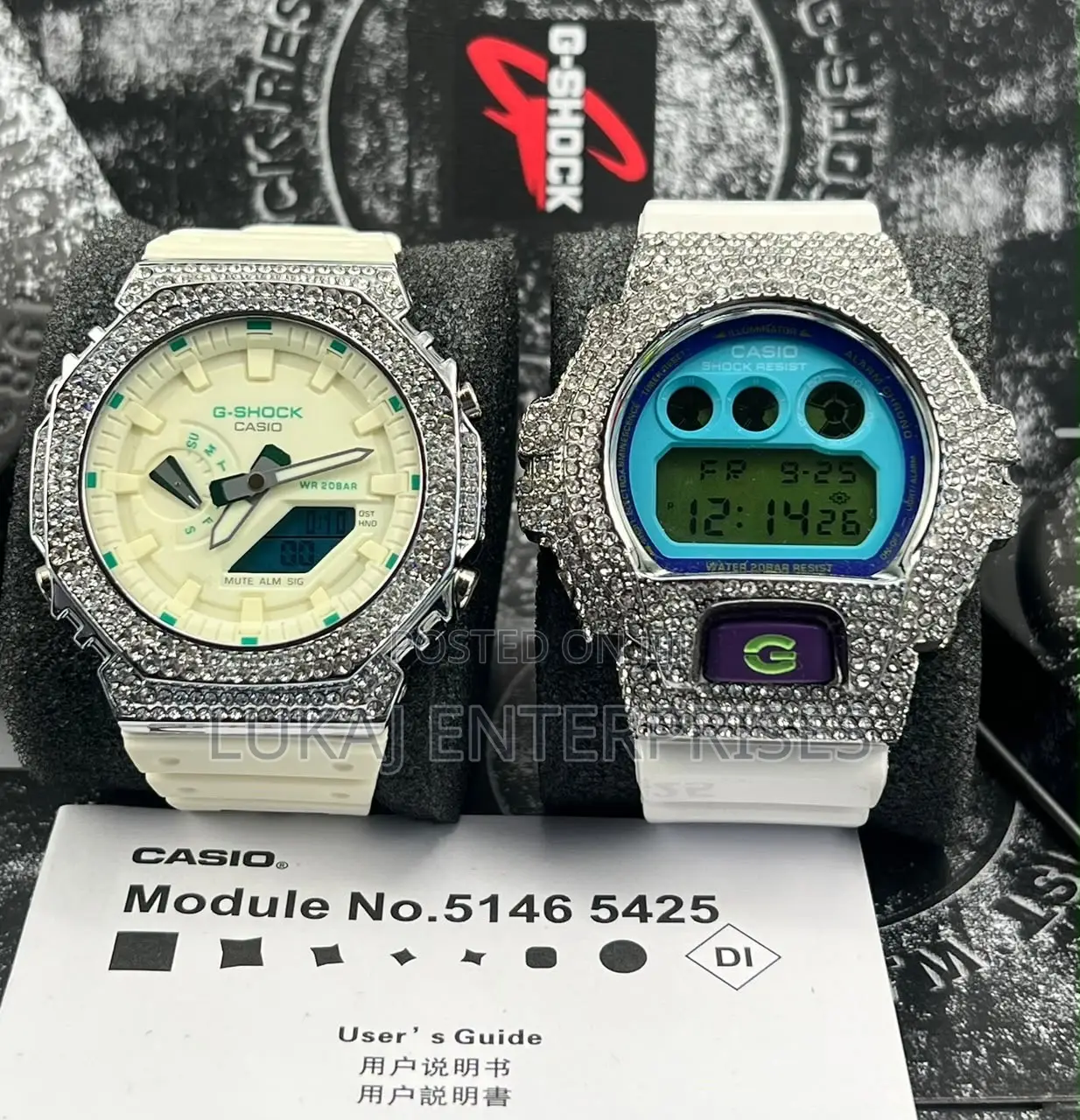 G-Shock Classic Stone Watch