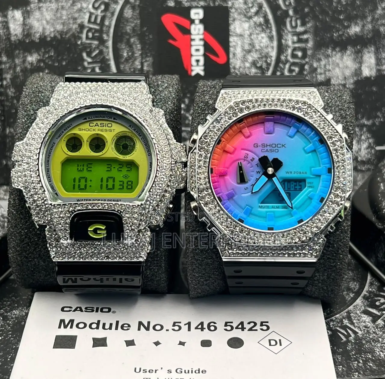 G-Shock Classic Stone Watch