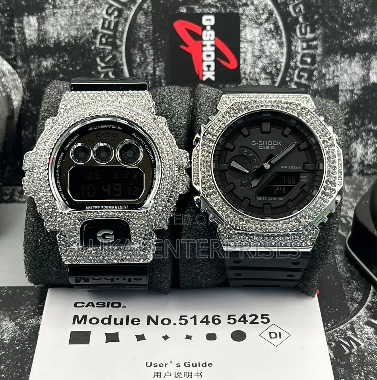 G-Shock Classic Stone Watch