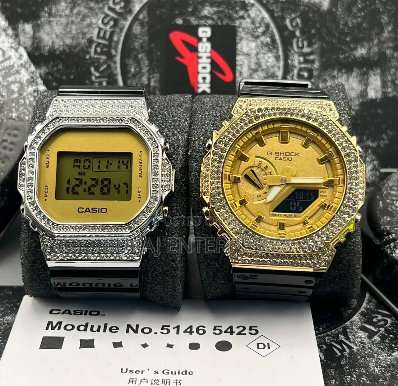 G-Shock Classic Stone Watch