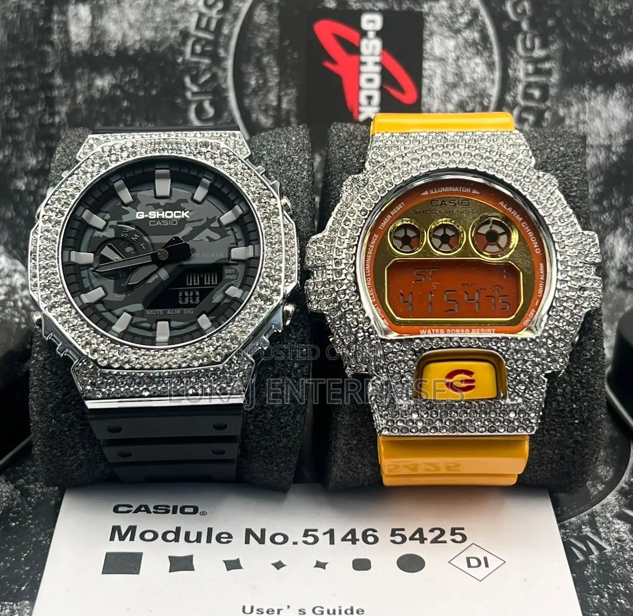 G-Shock Classic Stone Watch
