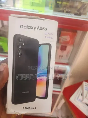 New Samsung Galaxy A05s 64 GB Black