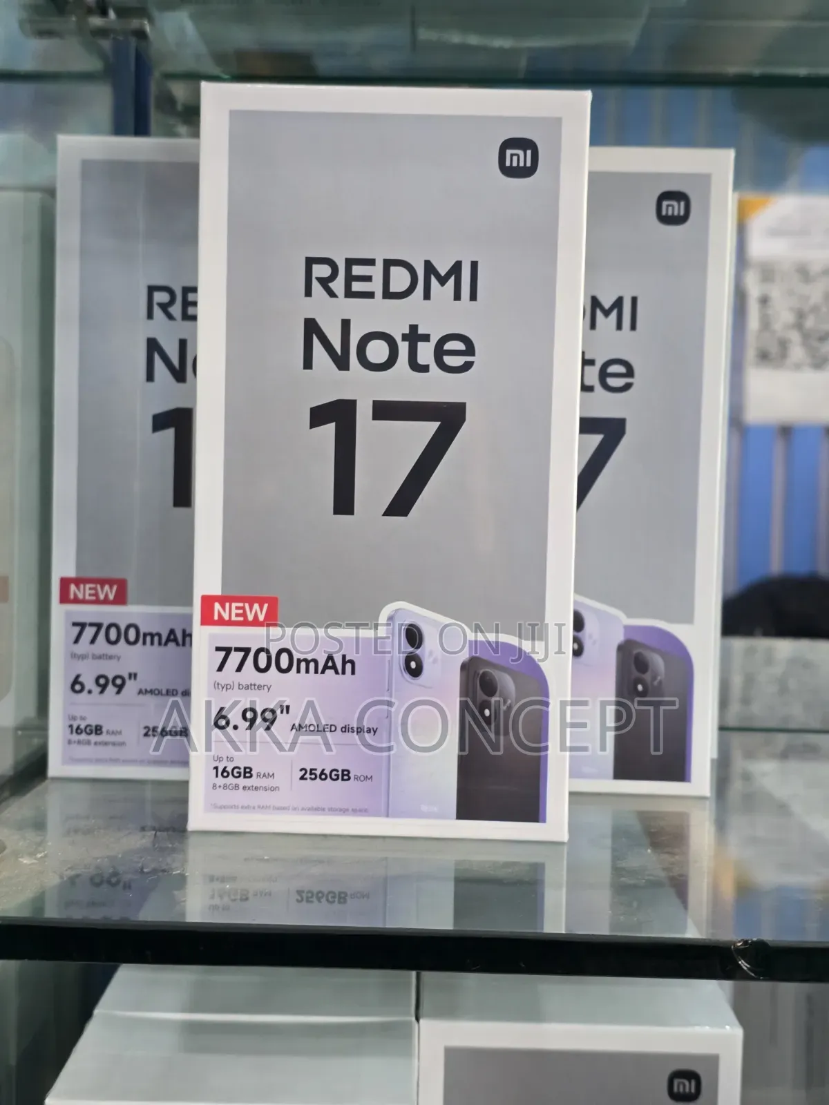New Xiaomi Redmi Note 17 128 GB Black