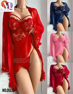 Rosé Allure 2-Piece Lace Lingerie