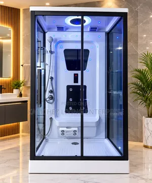 Luxury 90 by 120cm Shower Cubicle With Steam Bath
