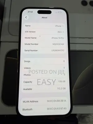 Apple iPhone 14 Pro 128 GB Gold