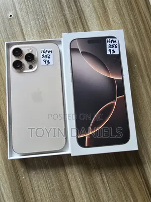 Apple iPhone 16 Pro Max 256 GB Gold