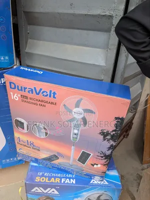 Duravolt 16 Inches Rechargeable Fan Long Lasting Battery