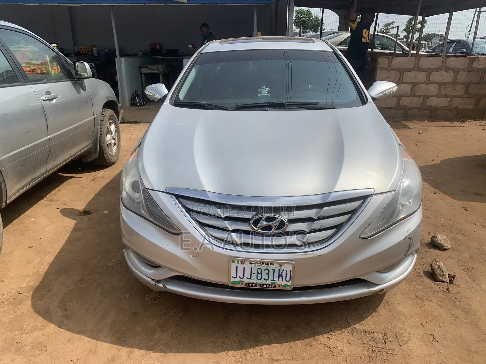 Hyundai Sonata 2012 Silver