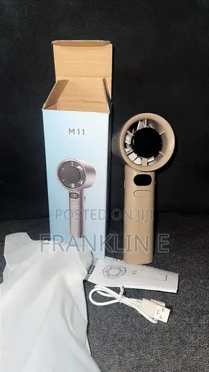 Rechargeable Hand Fan M11 Turbo