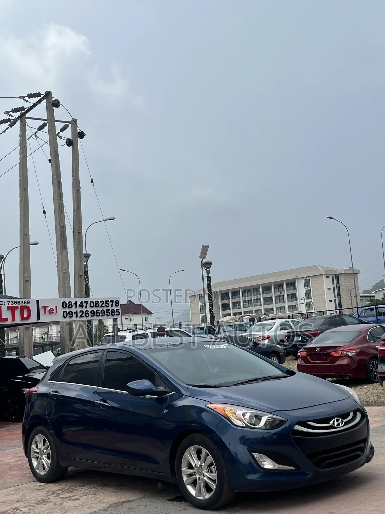 Hyundai Elantra 2014 Blue