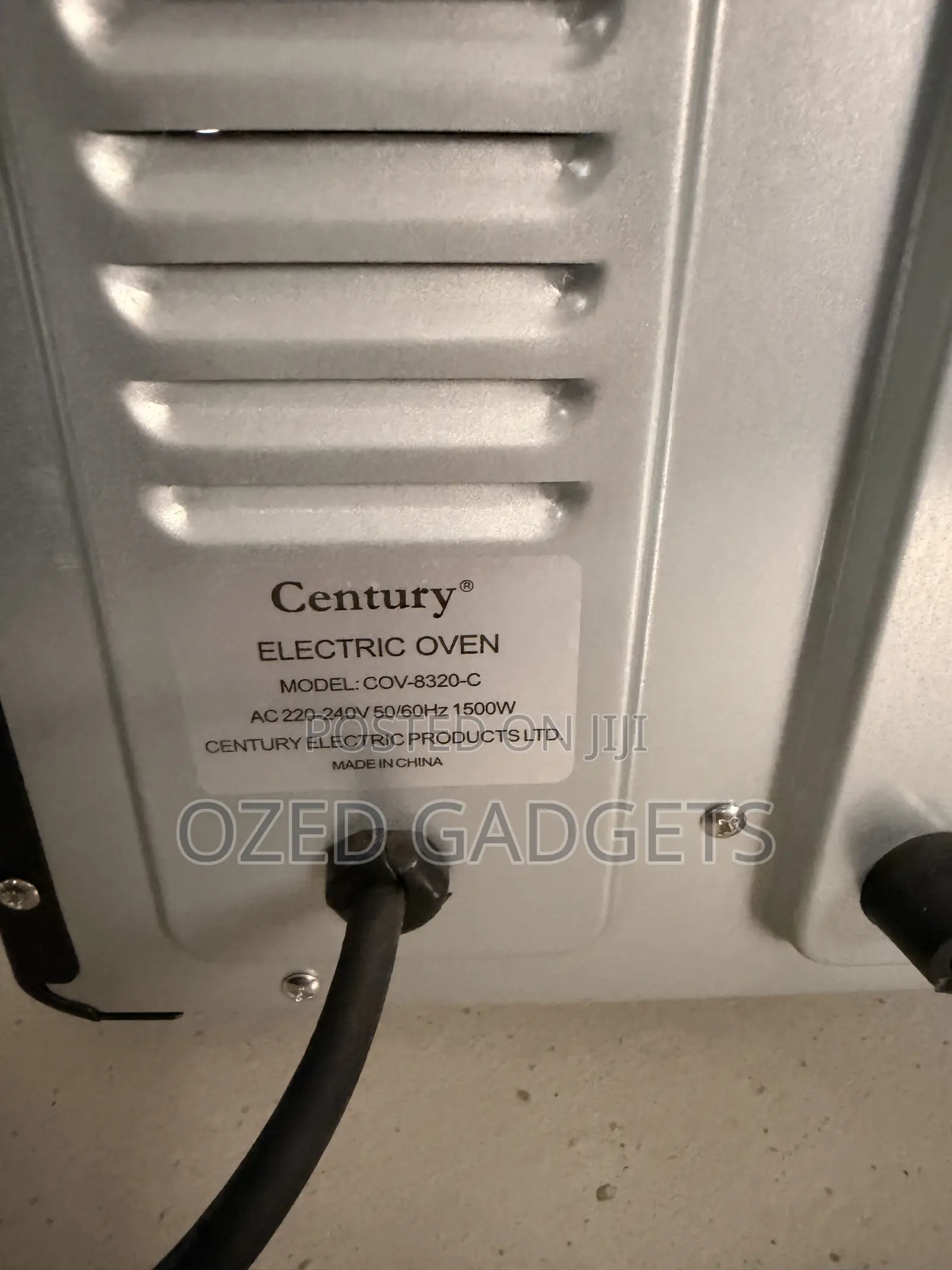 Century Oven