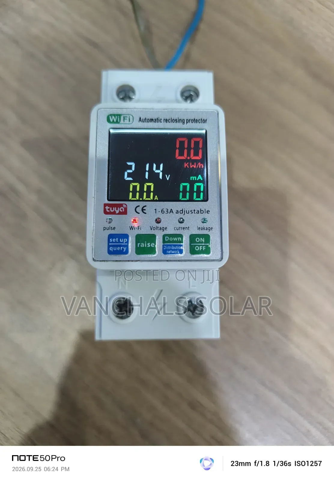 Smart WiFi Energy Check Meter Unit Reader Unit Allocation 63A