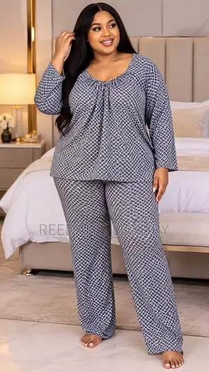 Plus Size Floral Bloom Loungewear