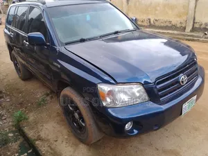 Toyota Highlander 2004 Blue