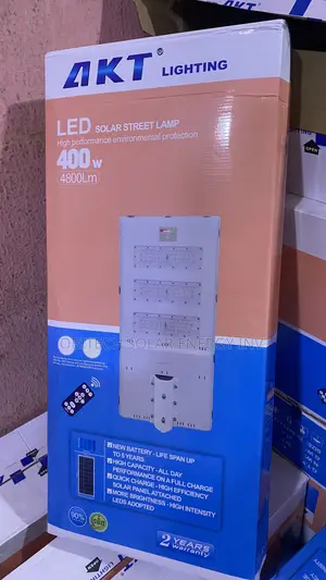 400w AKT Solar Street Lamp