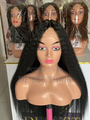 Human Hair Blend With 5*5 Closure Natural Color 26 Inches SDD Kim K