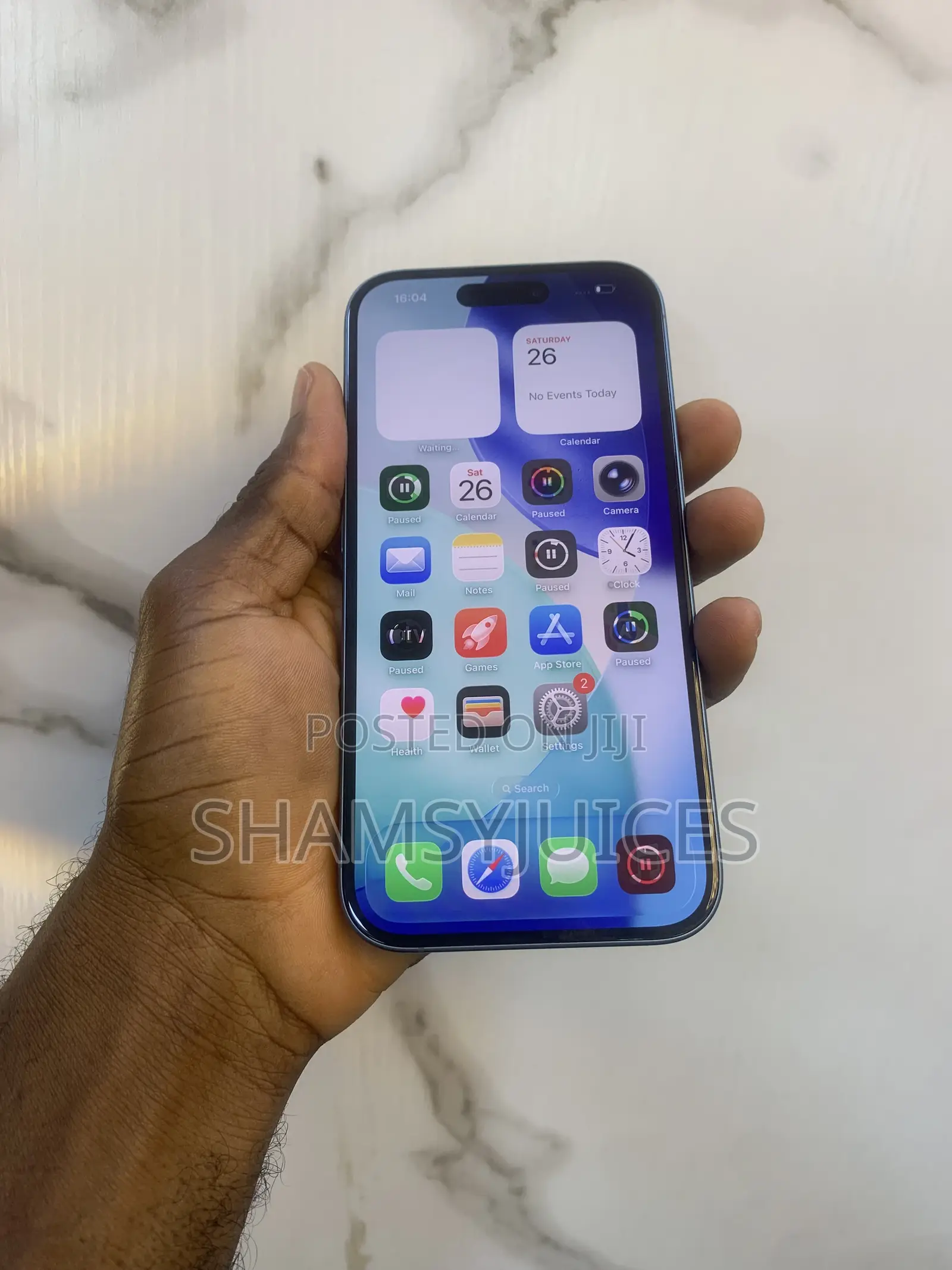 Apple iPhone 16 256 GB Blue