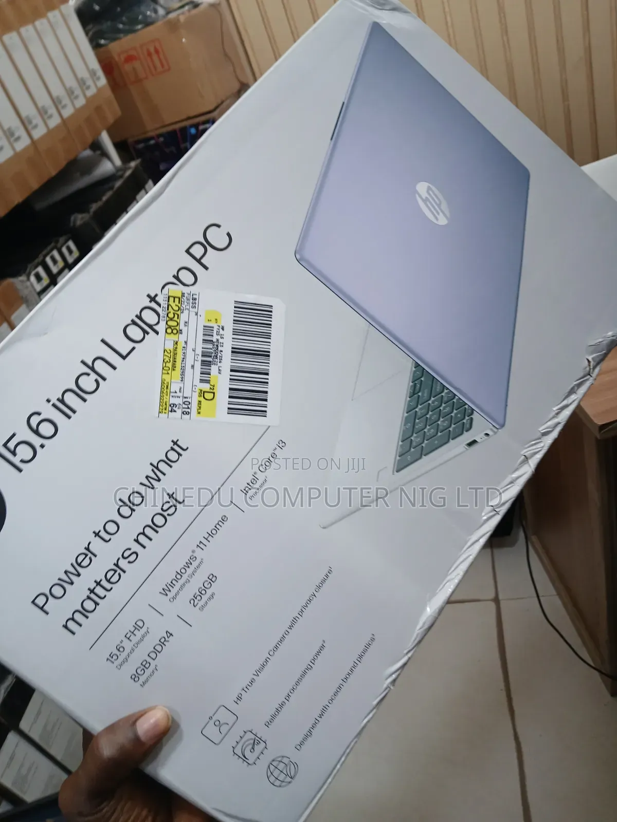 New Laptop HP 15 8GB Intel Core i3 SSD 256GB
