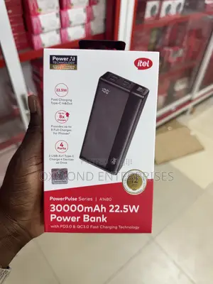 Itel 30,000 Mah Power Bank