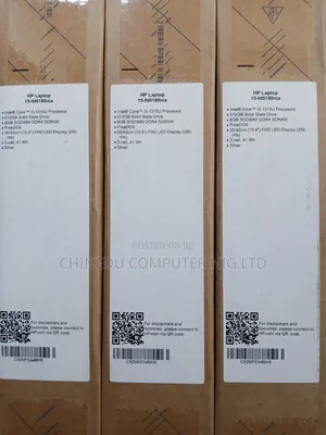 New Laptop HP 15 8GB Intel Core i3 SSD 512GB