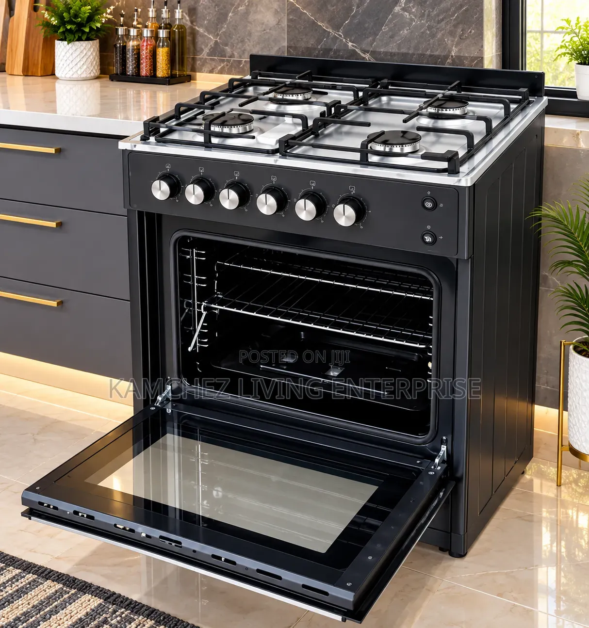 Quality 4 Burner Free Standing Gas Cooker