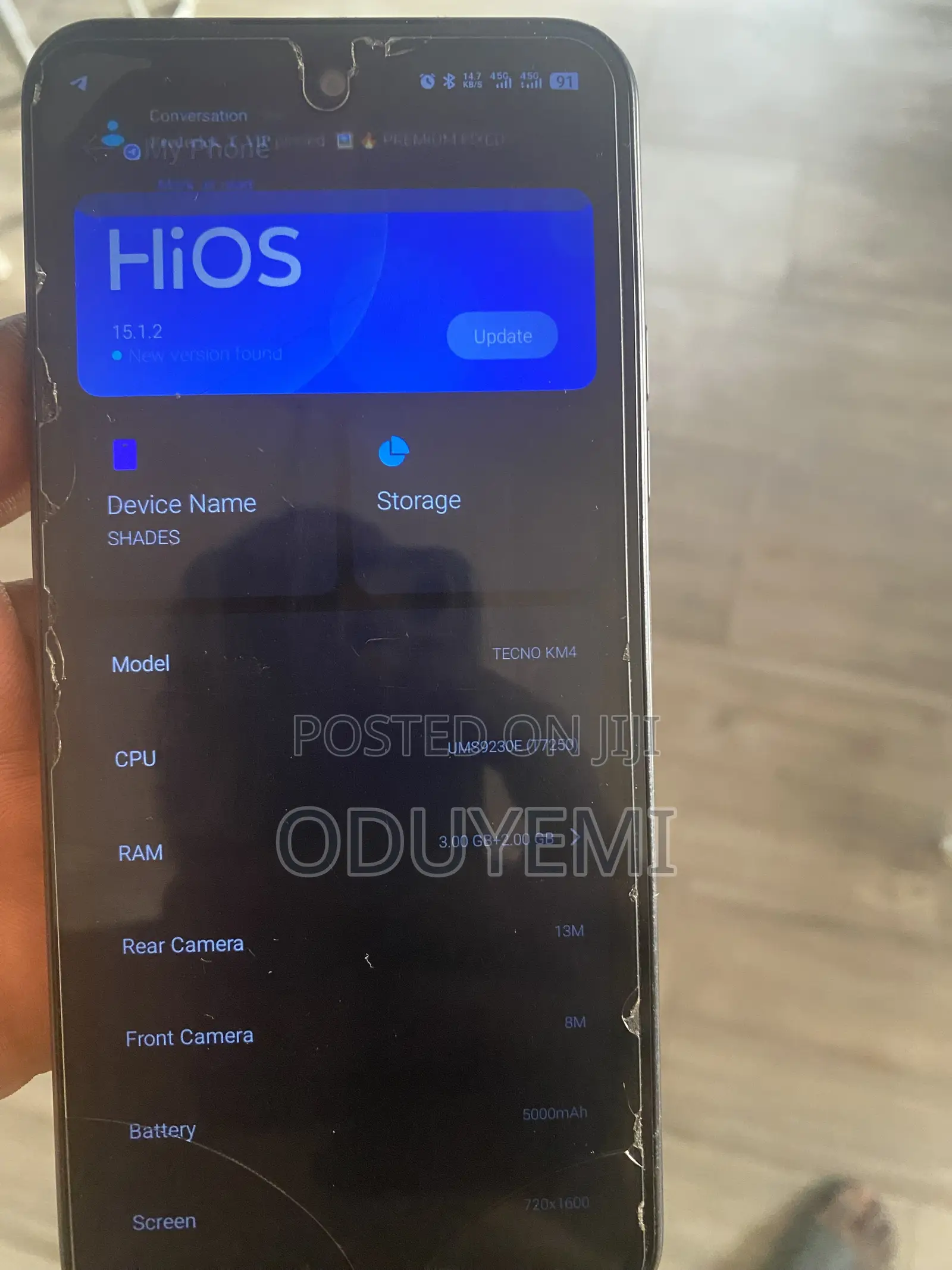 Tecno Pop 10 128 GB Black