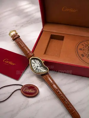 Cartier Luxury Female Leather Wristwatch – Elegant, Stylish Durable