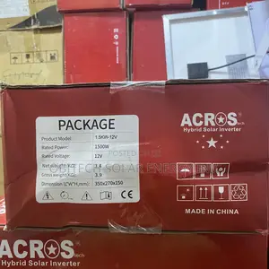 1.5kw-12v Acros Hybrid Solar Inverter