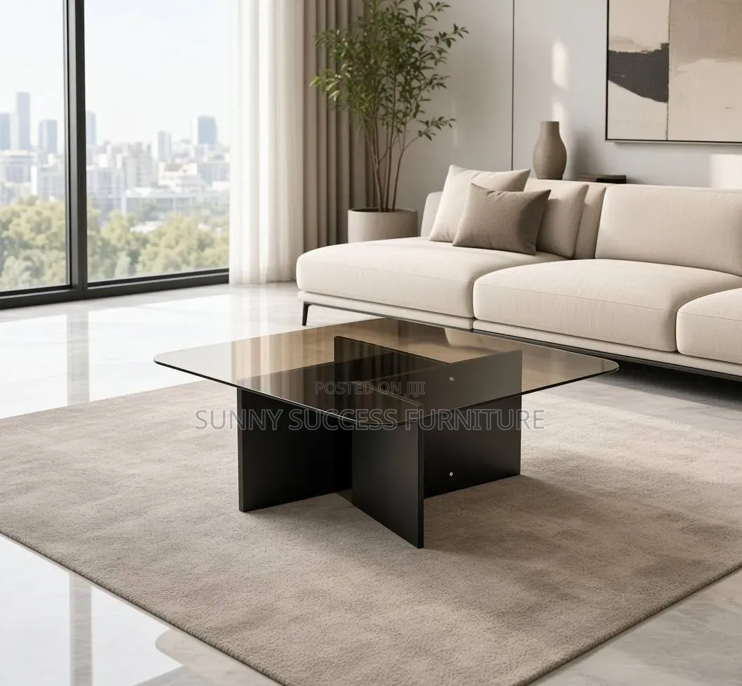 Modern Luxury Glass Center Table