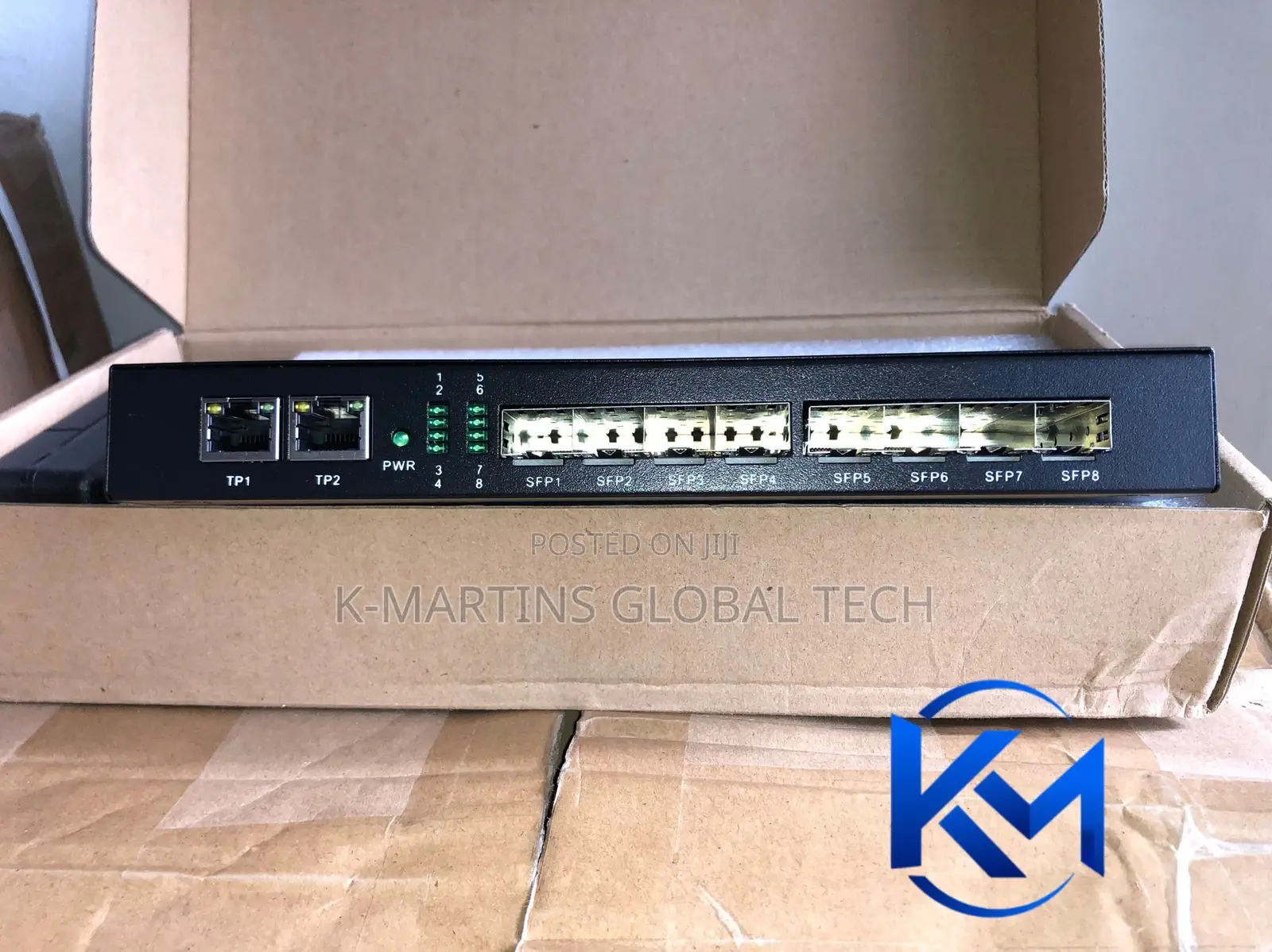 8 Port Gigabit Fibre Switch Ethernet Network Switch