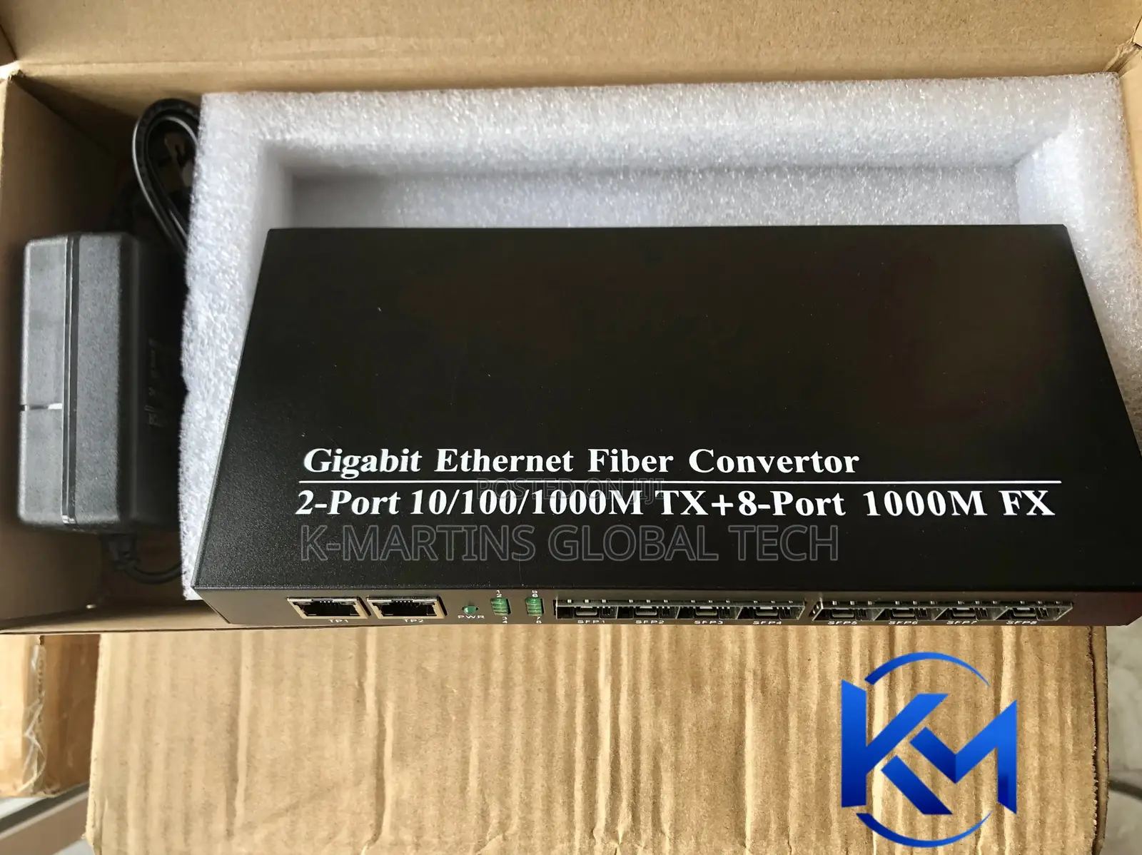 8 Port Gigabit Fibre Switch Ethernet Network Switch