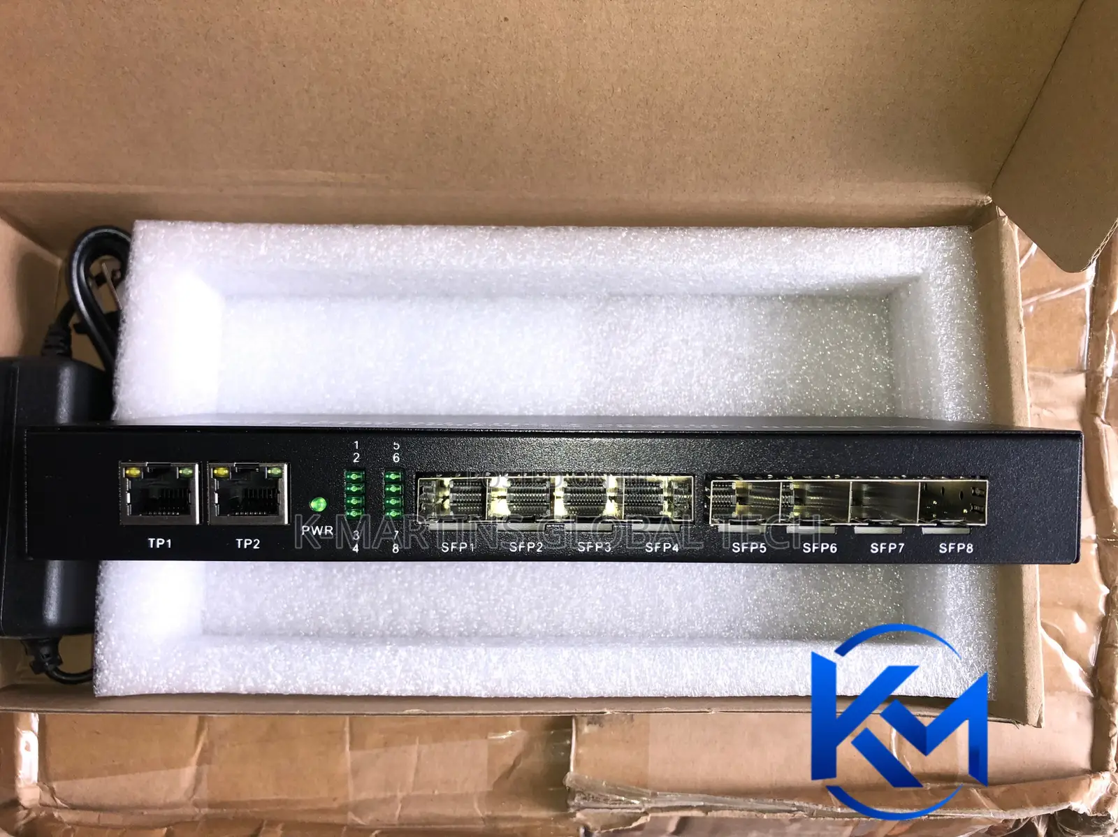 8 Port Gigabit Fibre Switch Ethernet Network Switch