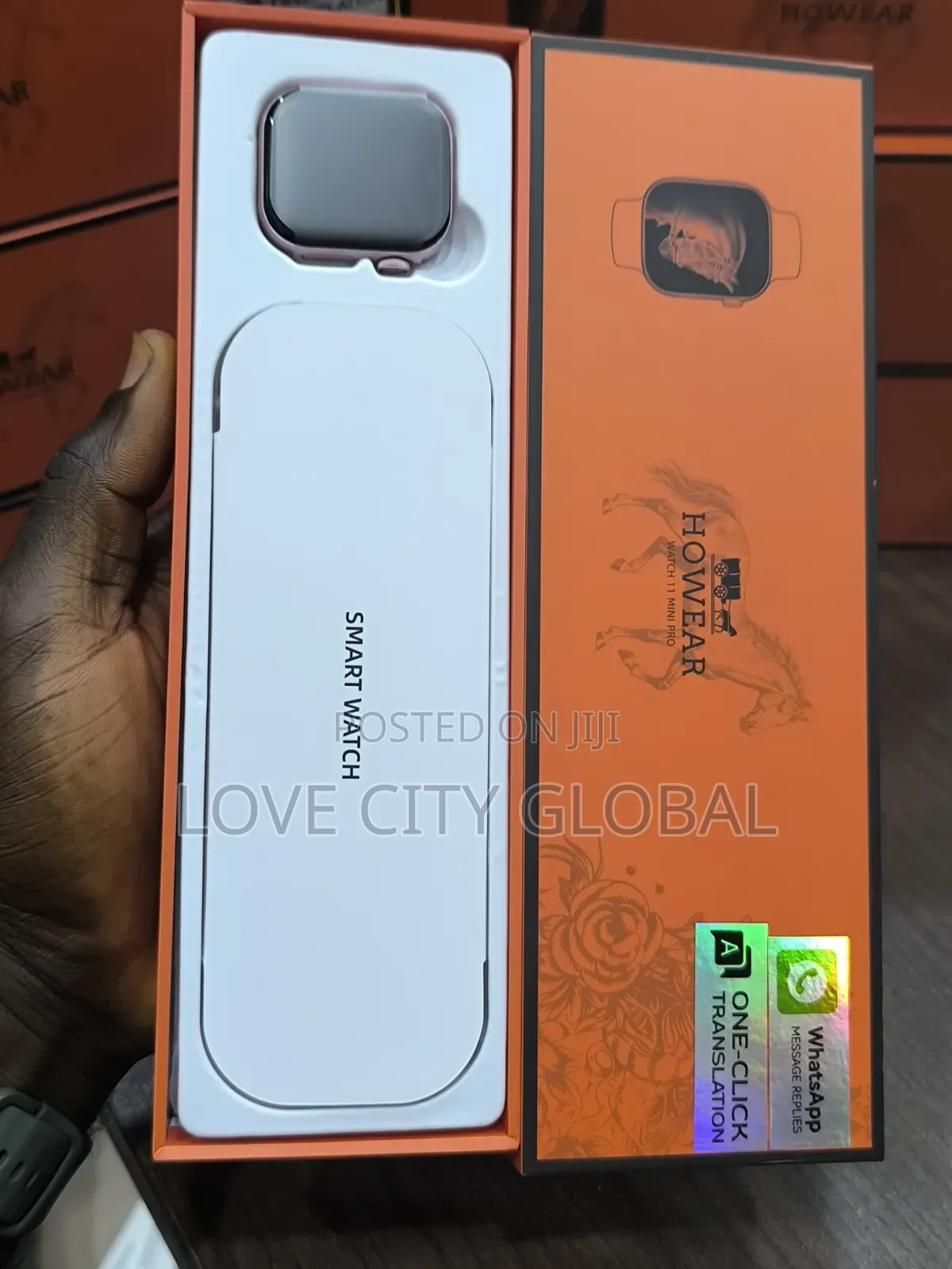 HOWEAR Watch 11 Mini Pro Smart Watch Bt Call WhatsApp Message Reply