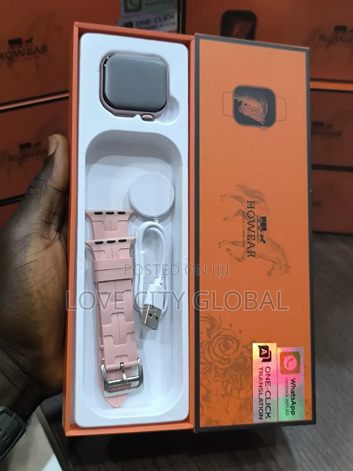 HOWEAR Watch 11 Mini Pro Smart Watch Bt Call WhatsApp Message Reply