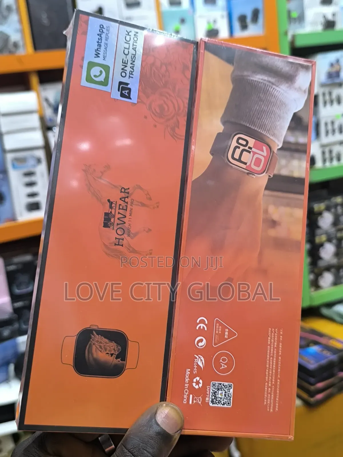 HOWEAR Watch 11 Mini Pro Smart Watch Bt Call WhatsApp Message Reply