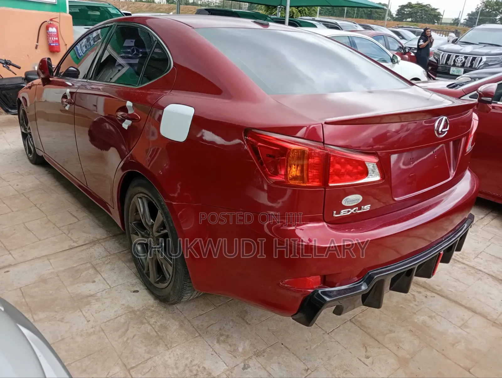 Lexus IS 2010 Red