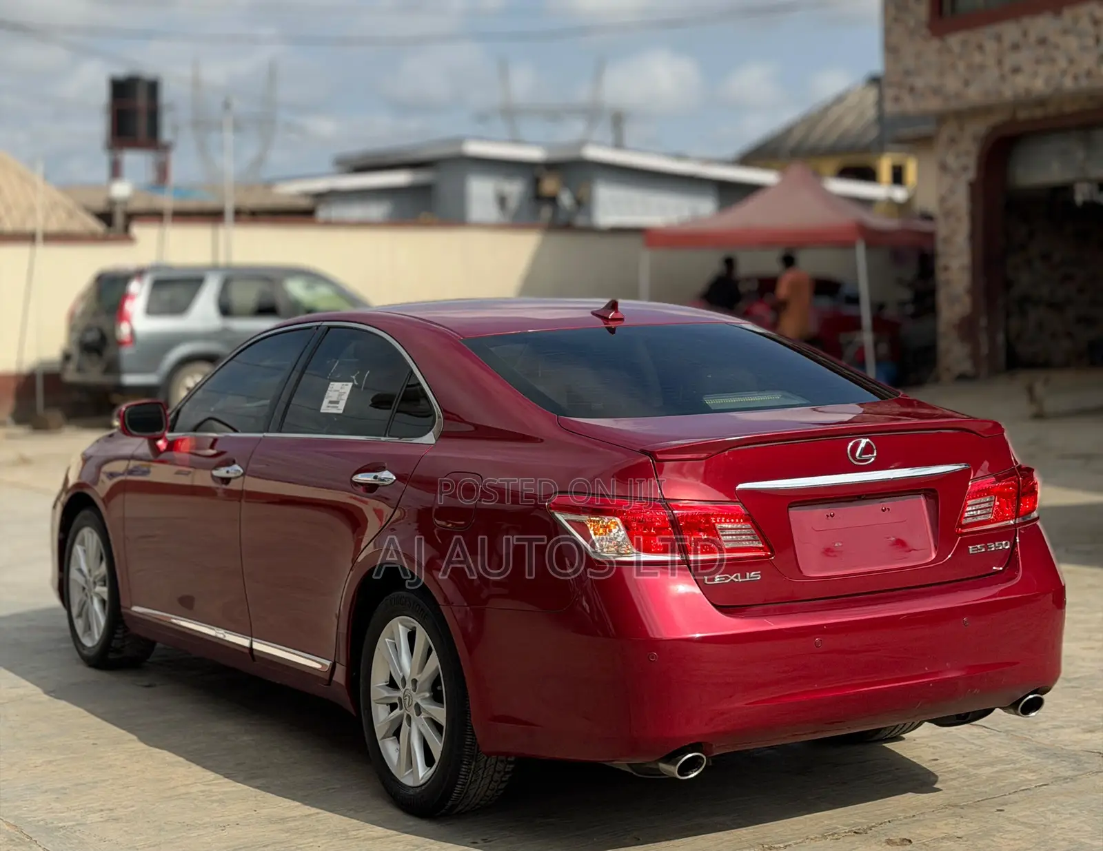 Lexus ES 350 2011 Red