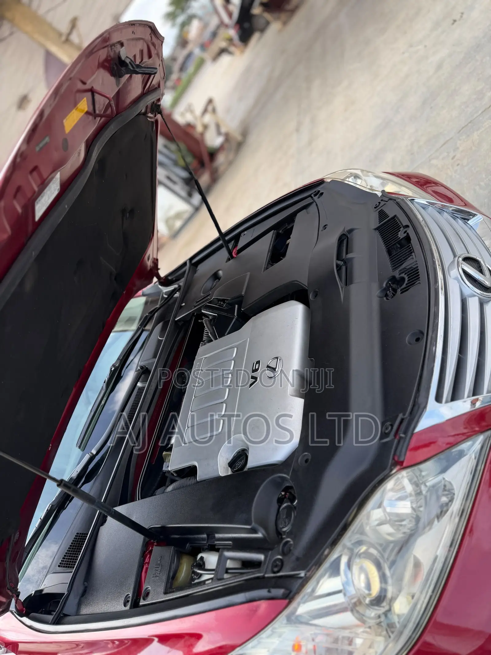 Lexus ES 350 2011 Red