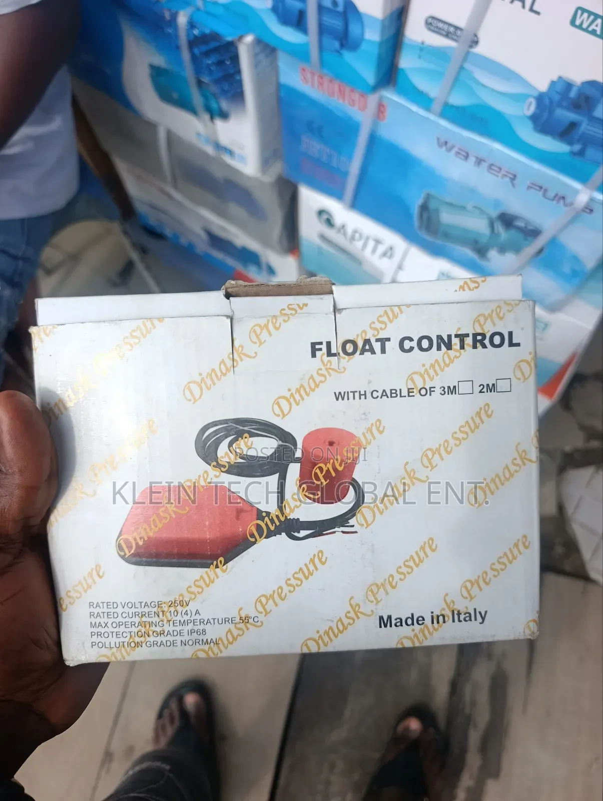 Pressure Float Control Switch